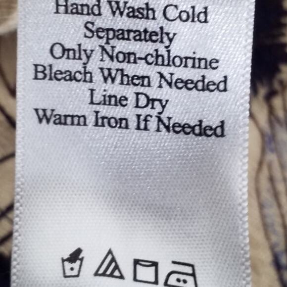 Coldwater Creek Womens Size 10 Textured Cotton Unlined Jacket 3/4 Sleeve Floral - Picture 7 of 7